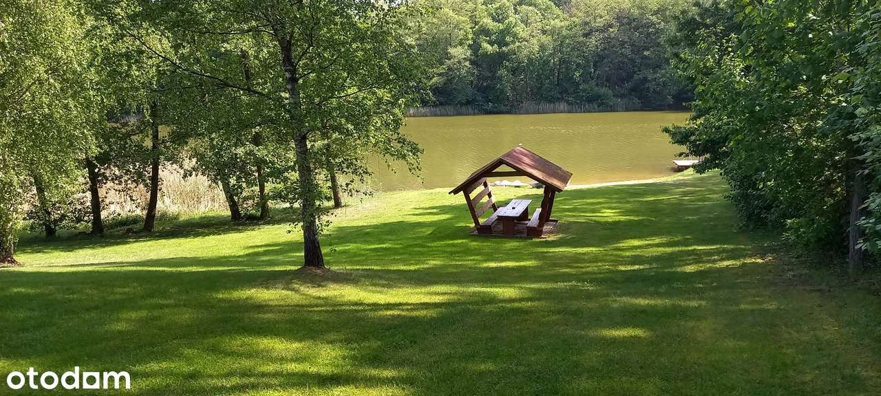 Garbicz - działka 2550 m² z budynkiem mieszkalnym nad jeziorem-7
