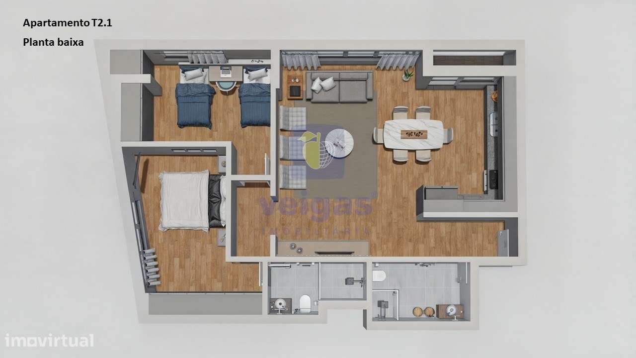 Último T2 Disponível! - T2 - Empreendimento – Nova Construção em Fitar-33