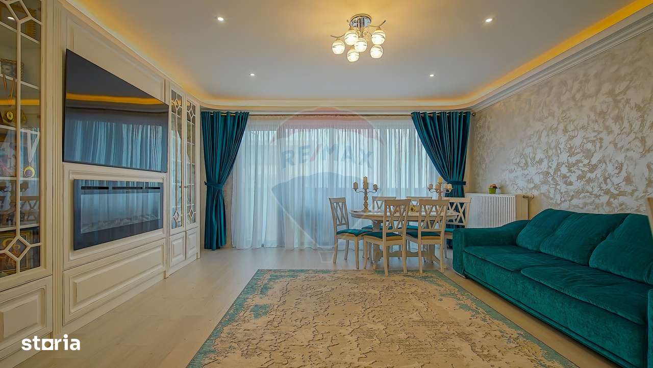 APARTAMENT LUXOS CU 4 CAMERE | ISARAN | MOBILAT & UTILAT COMPLET - Imagine principală: 1/20