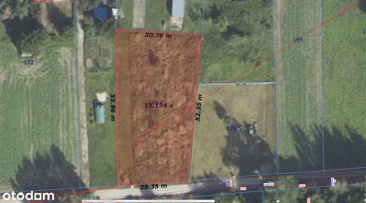 Działka budowlana 15a w Sobocisku - Pełny obrazek: 2/2