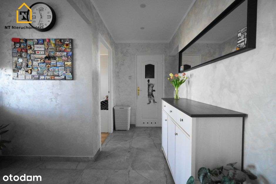 Trzypokojowe mieszkanie z balkonem loggia - os. Niepodległości.-10