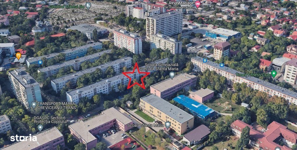 Aleea ISTRU Apartament cu 3 camere decomandate - 67 mp - parter