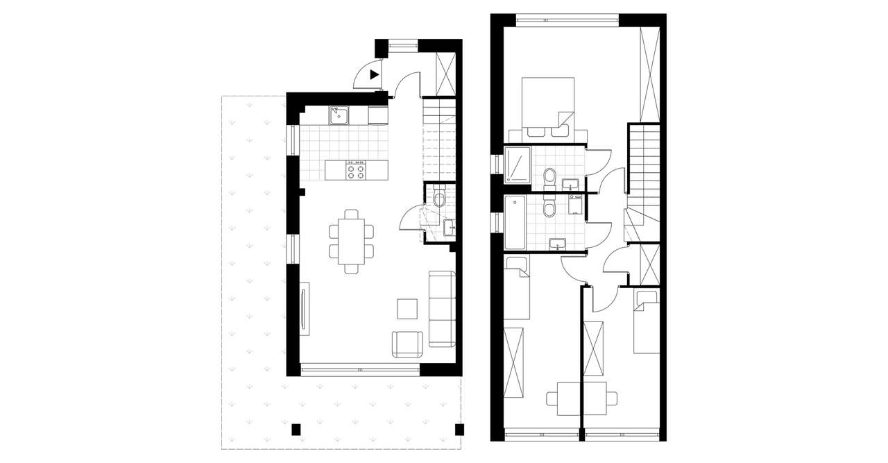 Nowy Wawer | mieszkanie 4-pok. | 1B - Pełny obrazek: 4/9