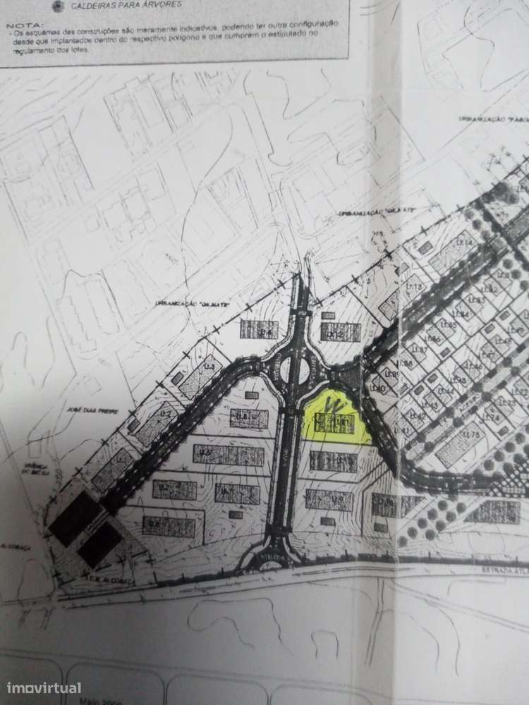 Lote terreno urbanizado, com 1571m2 - em Pedra do Ouro - Pataias - Grande imagem: 5/11