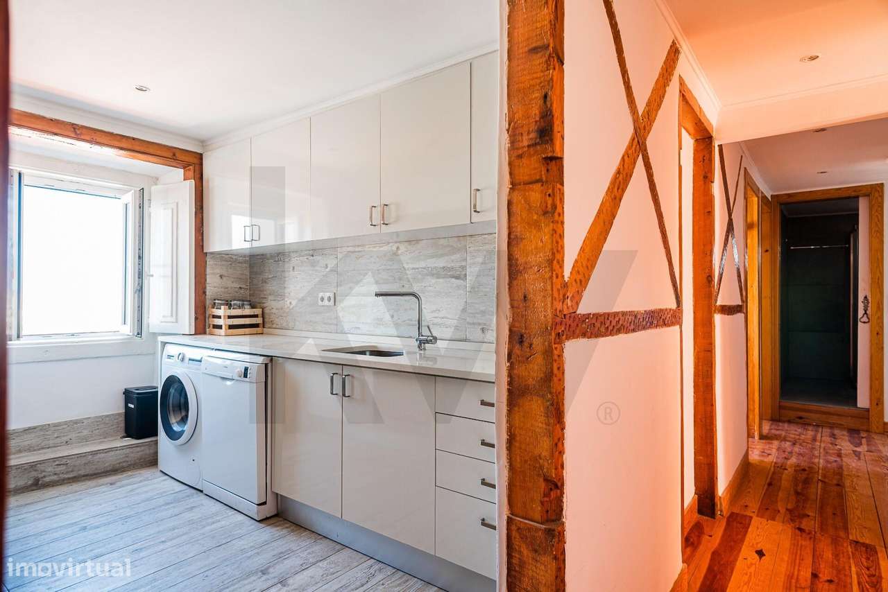 Vista de Ouro no Príncipe Real! Dois quartos e duas casas-de-banho com-10