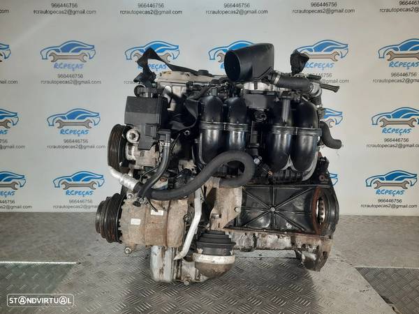 MOTOR COMPLETO 230 KOMPRESSOR 2.3i 16V 197CV M111983 111983 MERCEDES BENZ SLK R170 MOTOR ARRANQUE ALTERNADOR BIMASSA COMPRESSOR EMBRAIAGEM BOMBA DIRECAO INJETORES - 4