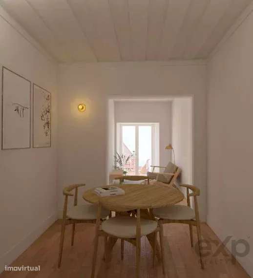 Apartamento T1 Renovado em Setúbal – Uma Base Elegante Numa Cidade Cos - Grande imagem: 4/5