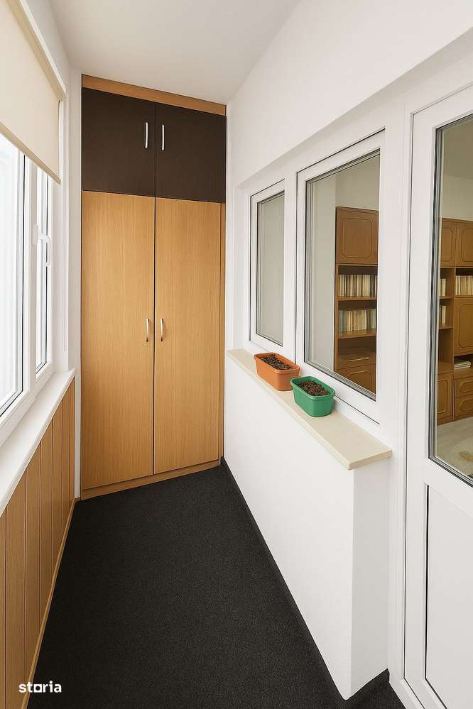 74 mp, 3 camere, 2 băi, 2 balcoane – 8 min până la metrou - comision 0-4