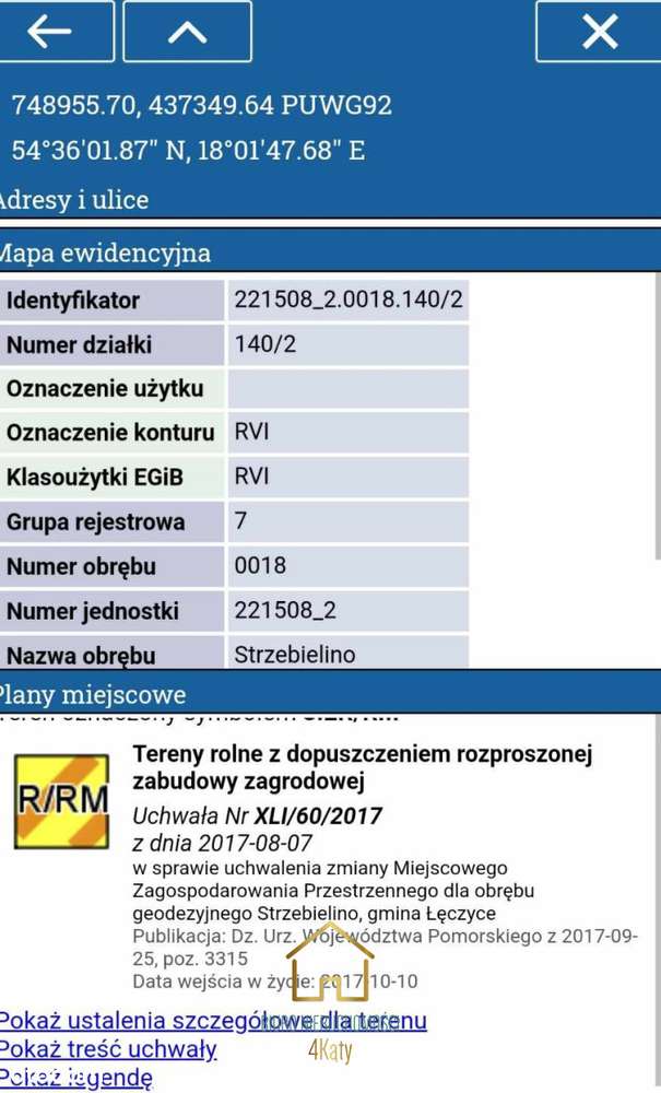 Strzebielino, działka 2034m2 z domkiem całorocznym-19