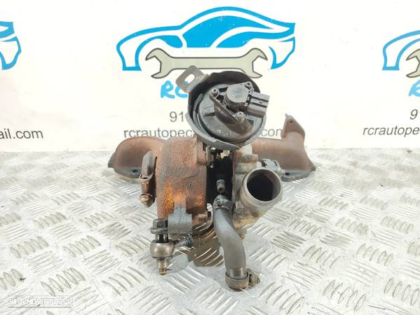 TURBO ORIGINAL GARRETT 7607743 GT1759V 9662464990 FORD MONDEO 4 IV MK4 2.0 TDCI 16V 140CV D4204T - 3