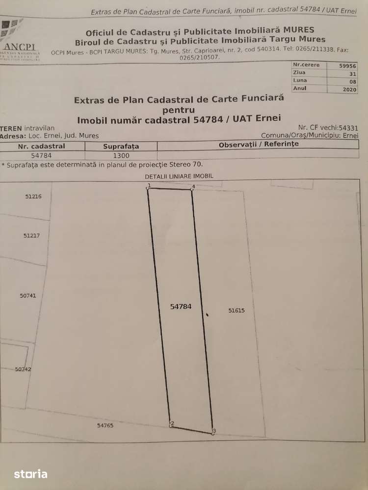 Teren intravilan in Ernei, 39€/mp - Imagine principală: 2/4
