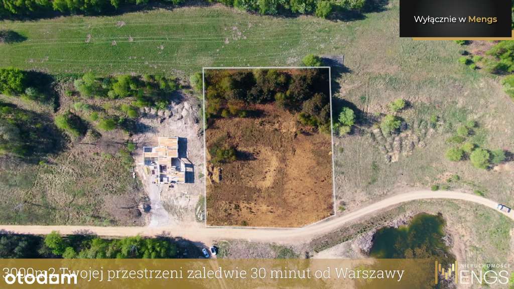 Twój azyl od zgiełku miasta - działka ze stawem - Pełny obrazek: 5/12