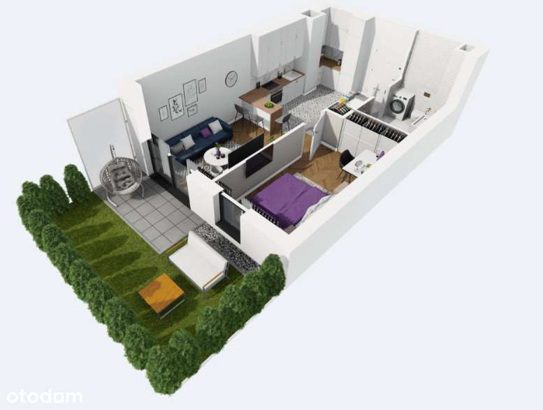 BEZ PROWIZJI / mieszkanie / 40 m²-3