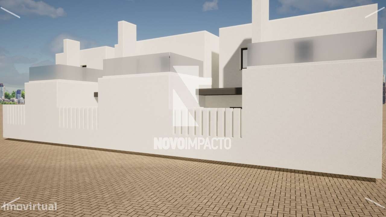 Montijo - Moradia T3 c/ Terraço, Logradouro e Parqueamento-6