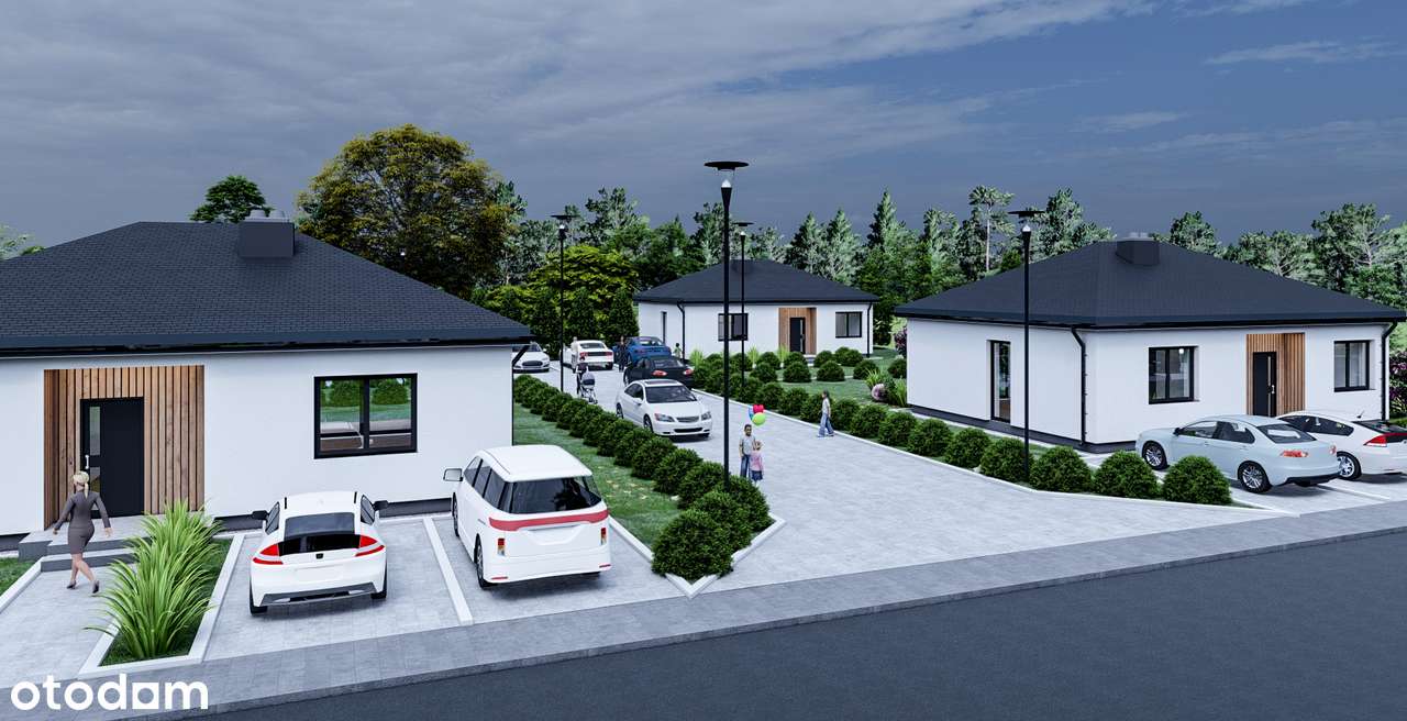 Boruja Kościelna - dom z ogrodem 72,50 mkw - Pełny obrazek: 4/7