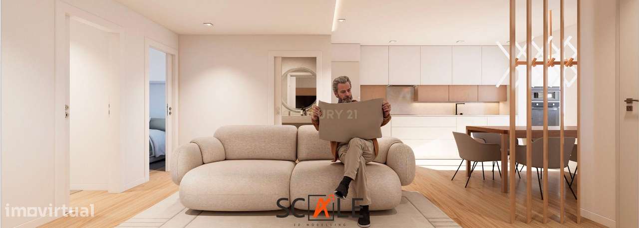 Apartamento T1 com 70 m² em Albufeira – Para Remodelar - Grande imagem: 3/26