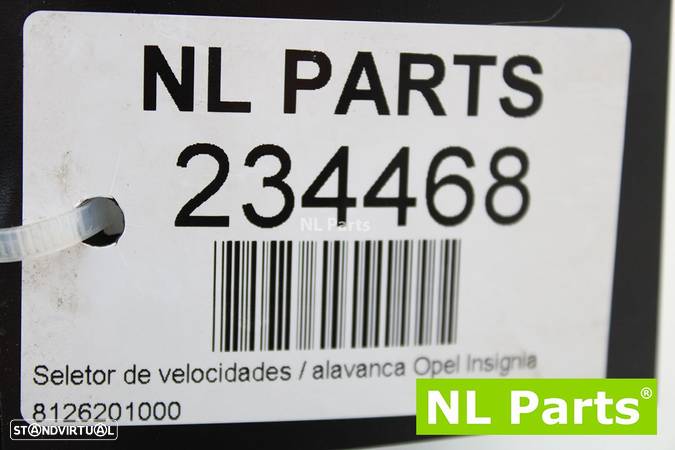 Seletor de velocidades / alavanca Opel Insignia 8126201000 - 13