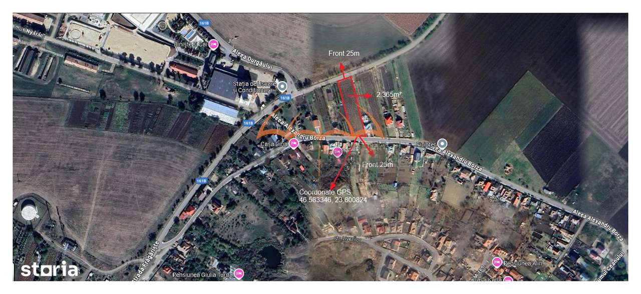 Teren de vanzare intravilan  Turda, 2.365m² - Imagine principală: 4/4