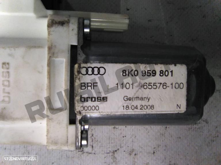 Motor Elevador Frente Esquerdo Confort 8k095_9801 Audi A4 (8k2, - 3