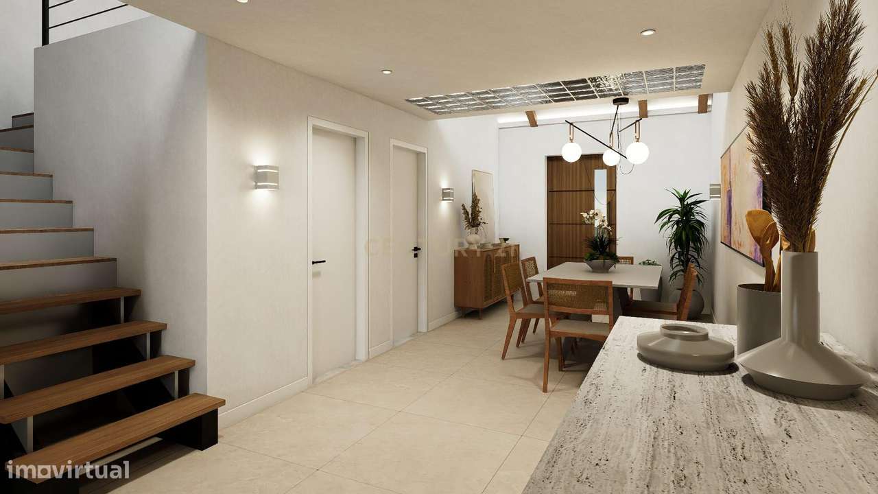 Moradia contemporânea em fase de remodelação integral-9