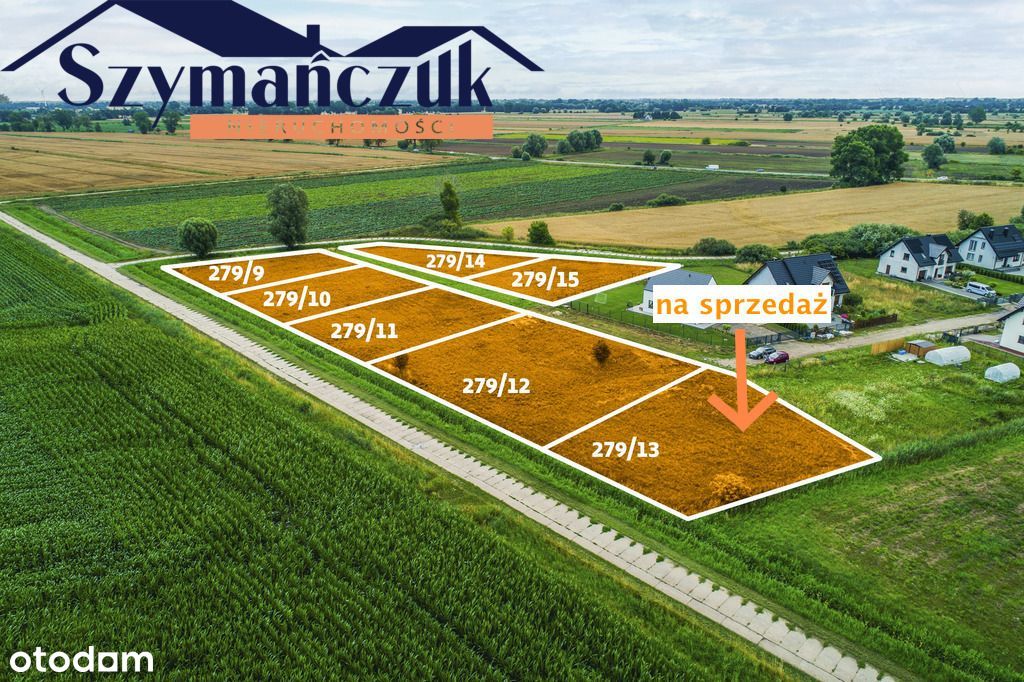 Działka budowlana nr 279/13 Rokitnica Uzbrojona