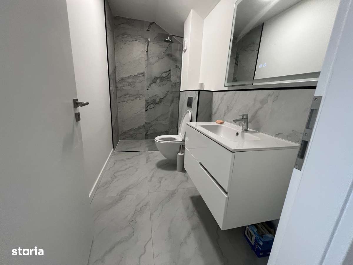 Penthouse mobilat utilat, 2 terase, priveliste spre munti!-5