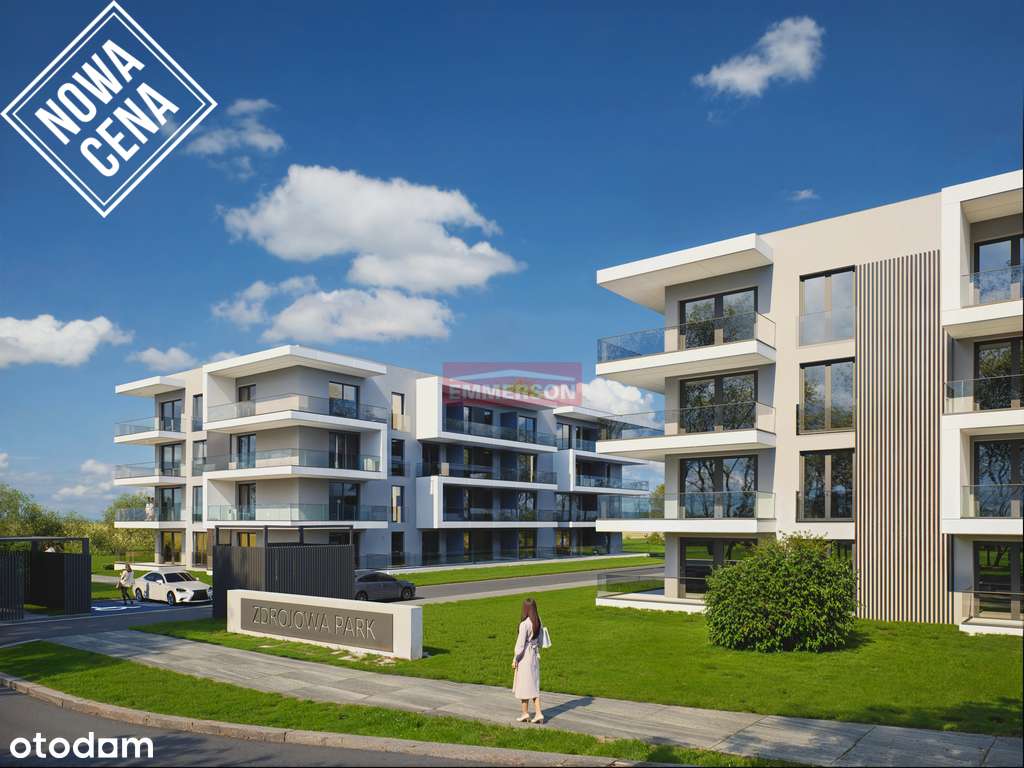 Promocja 2-pokojowe mieszkanie z dużym tarasem - Pełny obrazek: 3/9