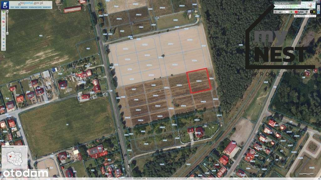 Działka Budowlana WĄGROWIEC Blisko Jeziora 1800 m2-4