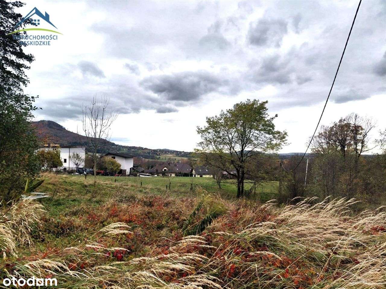 Wysoko położona, widokowa działka w Brennej-4