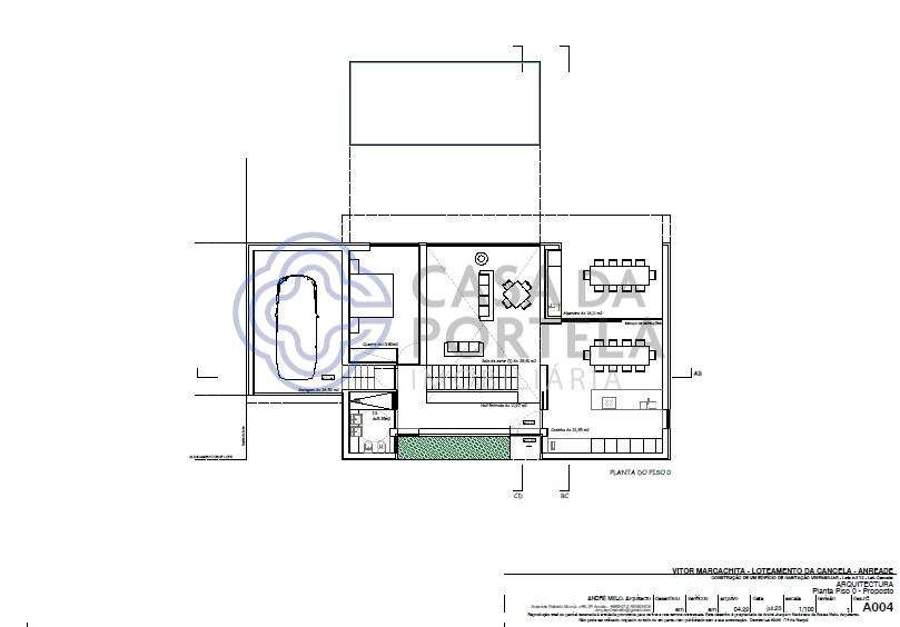 Terreno com projecto aprovado em Anreade, Resende com vistas explêndid - Grande imagem: 5/21