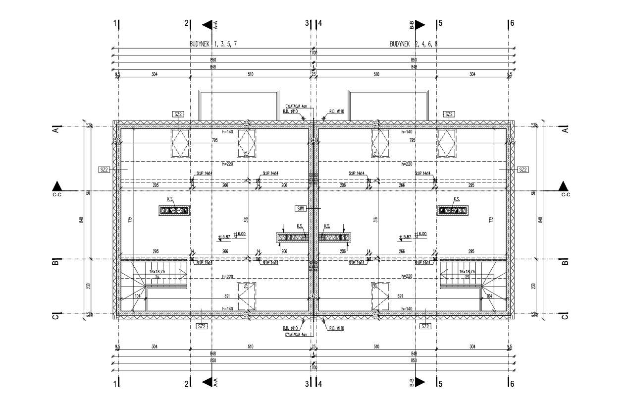 Dwupoziomowe 54,44 m² + 60 m² poddasza, 3 okna dachowe, 2 m. postojowe-5