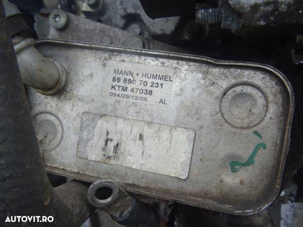 Vand Racitor Ulei Termoflot Opel Vectra C 1.9 CDTI 120CP din 2007 cod: 5989070231 - 1