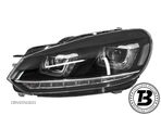 Faruri LED compatibile cu VW Golf 6 VI G7 U Design - 5