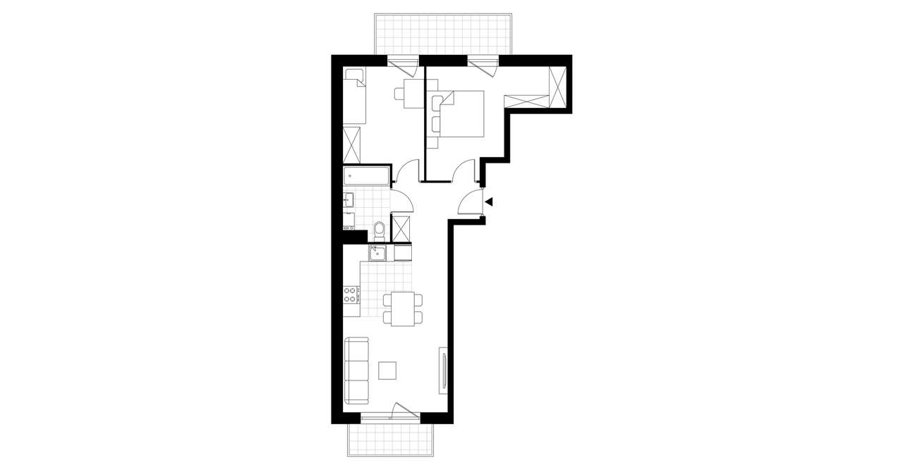 Pod Jeleniami | mieszkanie 3-pok. | A2.1/7 - Pełny obrazek: 4/9