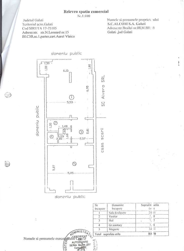 Spatiu comercial - de inchiriat IC Frimu. Comision Zero!! - Imagine principală: 5/5