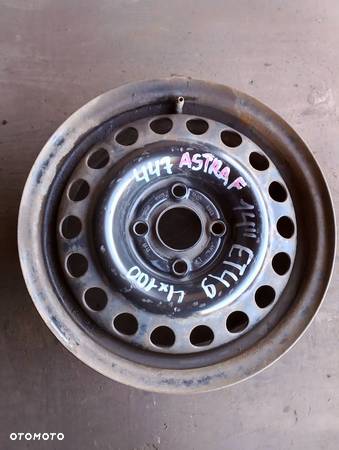 FELGA STALOWA OPEL ASTRA F 14" 4x100 ET49 - 3