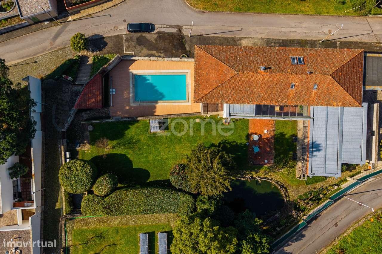 Moradia individual T5 c/ piscina junto ao Bom Jesus - Braga - Grande imagem: 3/60