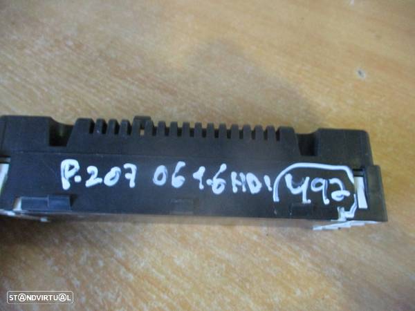 Display Relogio 9656102380 PEUGEOT 207 2006 - 2