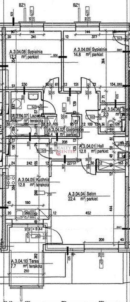 Apartament 86m2 4 pokoje Eko Park Pole Mokotowski-12