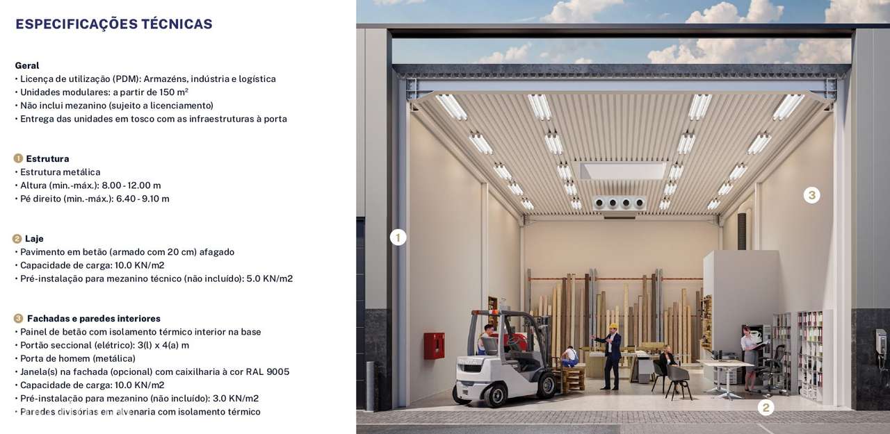 Alverca SALINAS PARK (MERCADONA)   ATÉ 600m2   (C/ ABERTURA VÃOS)-16