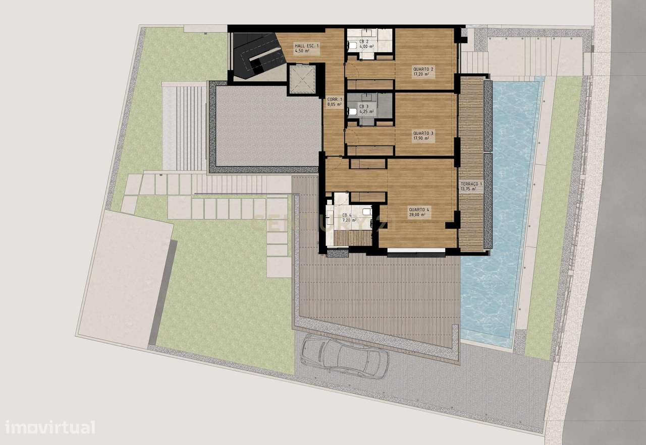Moradia T4 + T0 Independente — Alto da Parede, Cascais-56