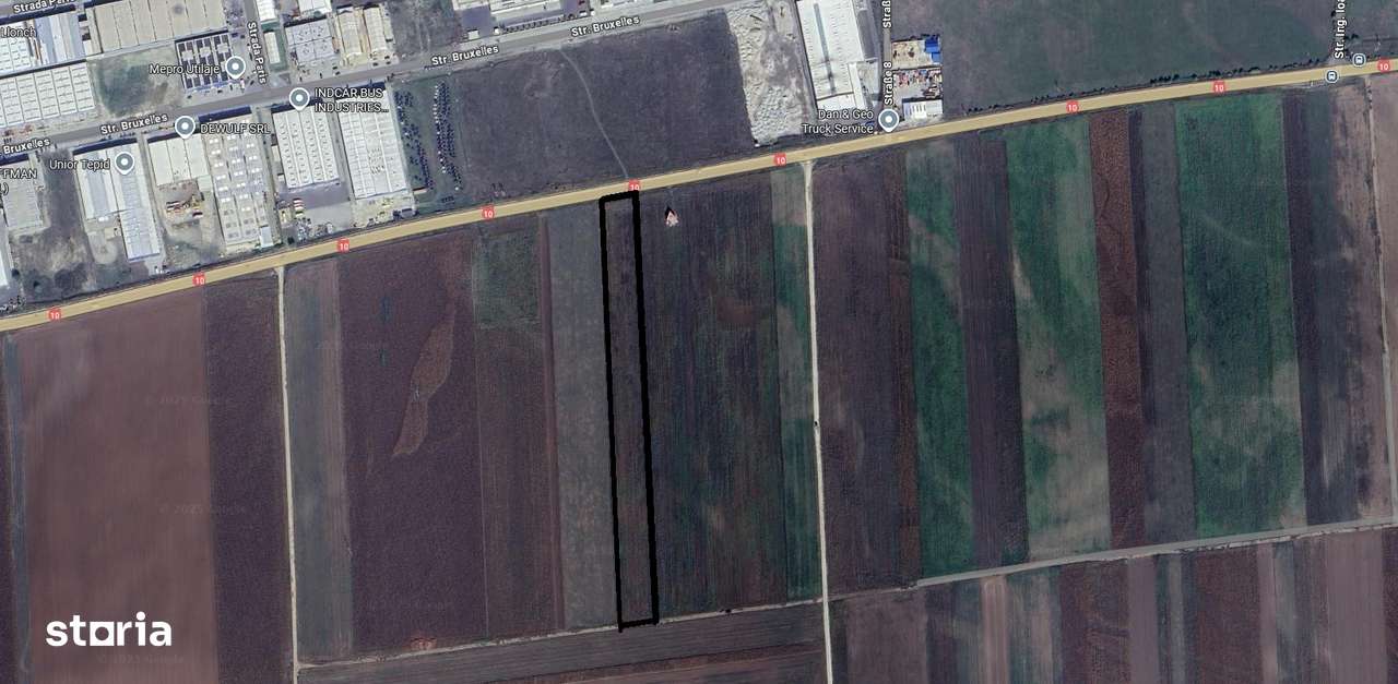 Teren 11600 mp, front asfalt DN10-2