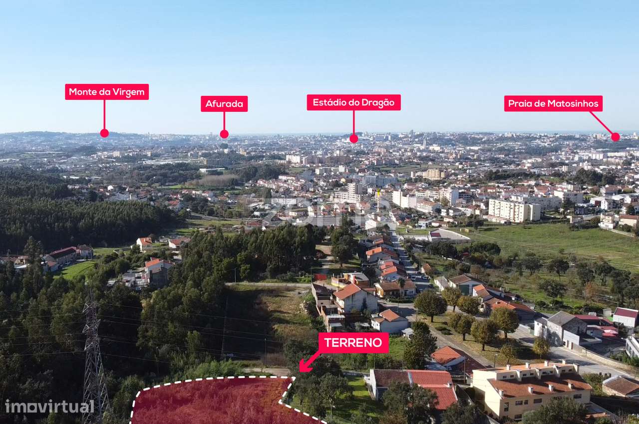 Terreno de 7.250m2 - Fânzeres - Projeto Aprovado para Moradia Térrea - Grande imagem: 4/43