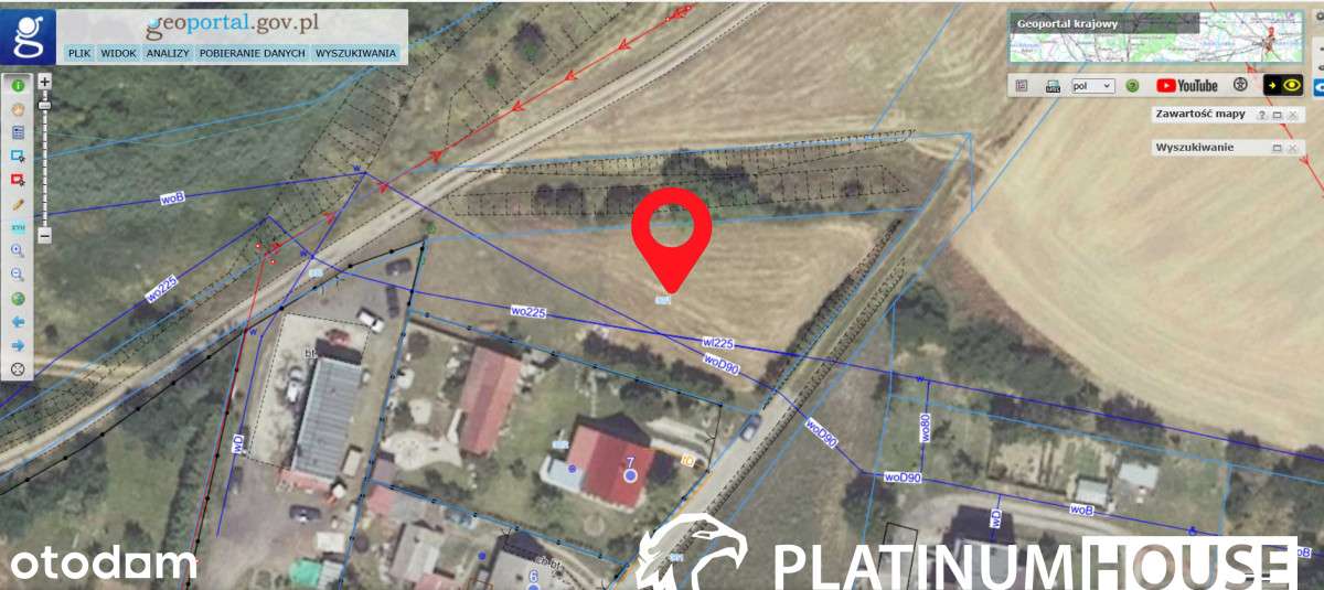 Działka budowlana 1394 m² przy jeziorach – Chełmek-6