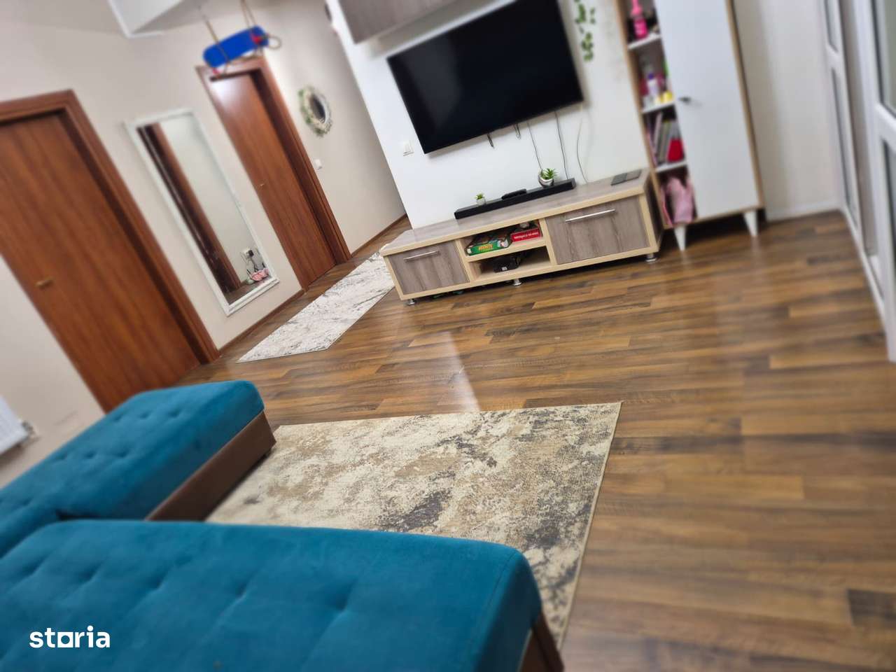 APARTAMENT CU TREI CAMERE-MOBILAT si UTILAT - MILITARI RESIDENCE