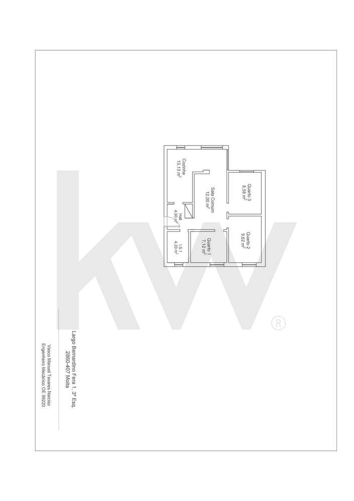 Apartamento T3 no Centro da Moita, Setúbal-15