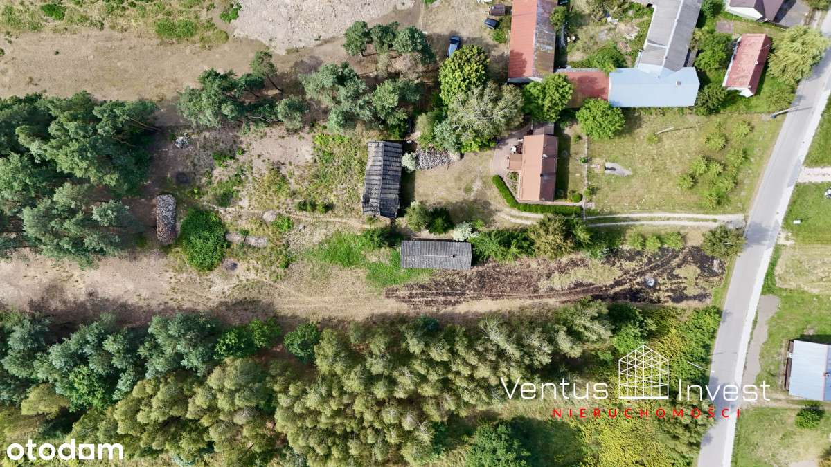 Siedlisko z działką budowlaną – 10 min od Mińska-12