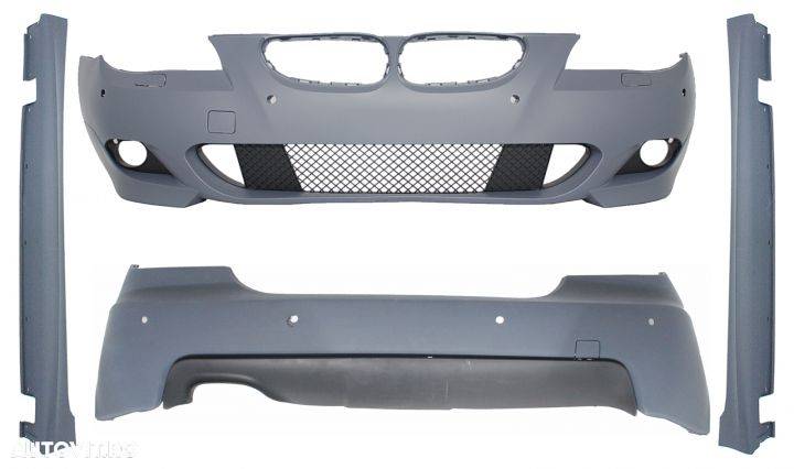 Kit Exterior compatibil cu BMW Seria 5 E60 (2003-2007) M-Technik Design cu PDC 24mm Tuning BMW Seri - 1