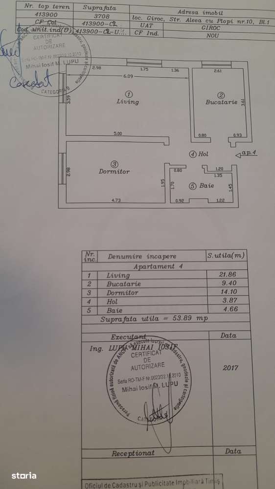 Ap 2 Camere 54mp Parter Giroc 95.500 euro-11