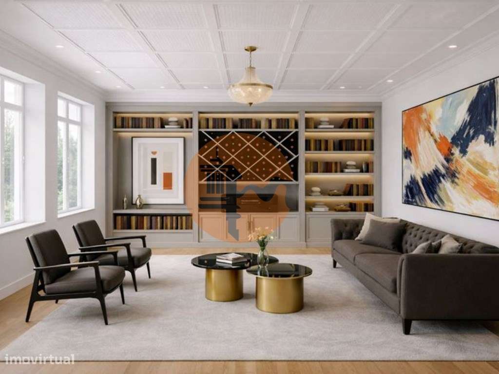 Encantador apartamento T2 com 89 m2 em um edifício Pombalino de gra...-5